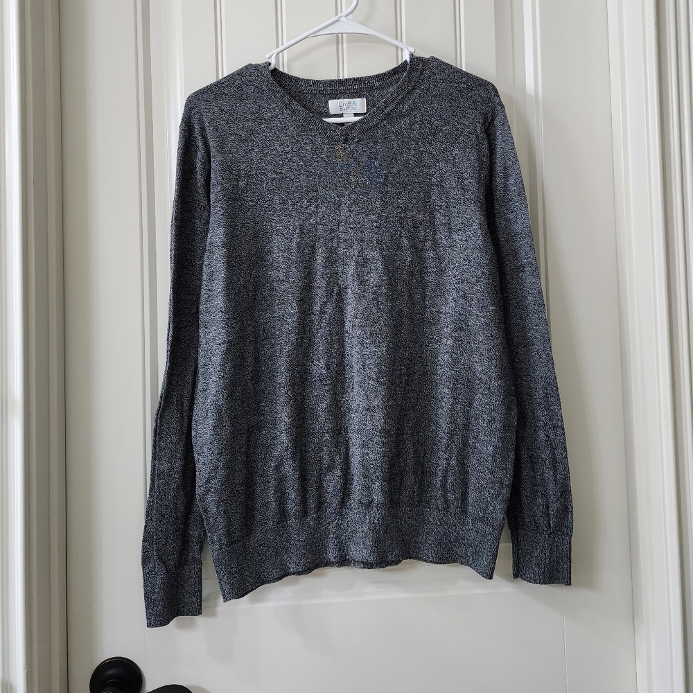 Croft & Barrow mens v-neck pullover